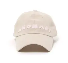 ANDMARY キャップ ベージュ andmary キャップ beige andmary Mary logo cap アンドマリー beige - メルカリ