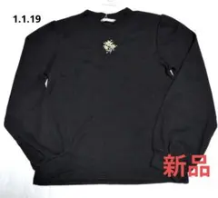 【Khalita】新品　Мサイズ　黑　カットソートップス