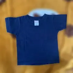 ネイビー無地 半袖 Tシャツ 100㎝