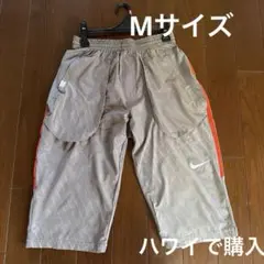 Nike 幾何学模様 ショートパンツ グレー・オレンジ