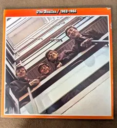 レコード　ビートルズ　赤盤　LP　2枚組　送料込み　当時物　レトロ