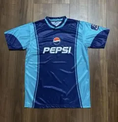 希少・刺繍ロゴ】2002年W杯 ペプシ ベッカム ゲームシャツ L〜XL相当