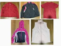 NIKE ASICS HEAD PUMA スポーツウェア　5着セット