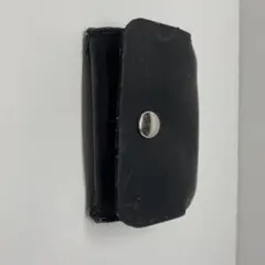 黒のレザーコインケース