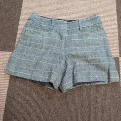 NATURAL BEAUTY BASIC チェック柄 ショートパンツ M