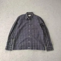 Burberrys チェック ネイビー 短丈 ボックスカット ノバチェック k