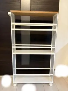 tower 山崎実業 キッチンワゴン スリムワゴン