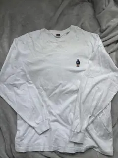 BEN DAVIS ホワイト長袖シャツ