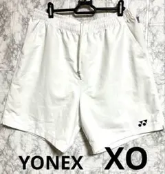 ヨネックスYONEX ホワイト ハーフパンツ　ベリークール　メンズ　XO