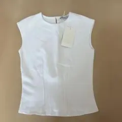 ZARA ホワイト ノースリーブ トップス S