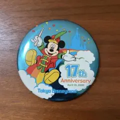 東京ディズニーリゾート 缶バッジ 25周年アニバーサリー ミッキー