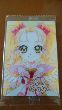 ん*ゃ様 プリキュア ウエハース 12 シャイニールミナス HR ＋おまけ