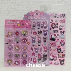 《新品》サンリオ　ぷくりんキャンディシール　コギャル　キティ　3枚セット