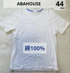 ABAHOUSE　アバハウス　Tシャツ トップス　44