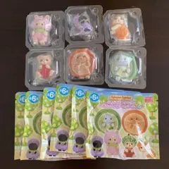 2【シルバニア】どきどきコレクション　赤ちゃんフルーツパーティー2 コンプセット