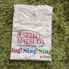 松田聖子 コンサートツアーTシャツ Lサイズ 韓国公演 松田聖子 2026年初韓国コンサートツアー Tシャツ & トートバッグ