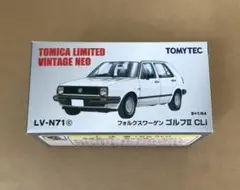 トミカ リミテッド ヴィンテージ ネオ　フォルクスワーゲン ゴルフⅡ CLi　白 トミカリミテッドヴィンテージネオ フォルクスワーゲン ゴルフⅡ