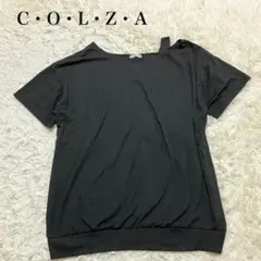 コルザ　半袖Tシャツ　トップス　ウォッシャブル　シンプル　カジュアル　着回し