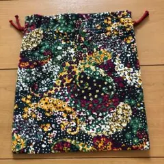匿名配送【新品・未使用】ハンドメイド　裏地付き巾着袋