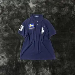 Polo Ralph Lauren ビックポニー ポロシャツ ネイビー