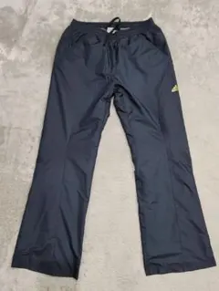 adidas　アディダス　ピステ　パンツ　M　ネイビー　ロゴ
