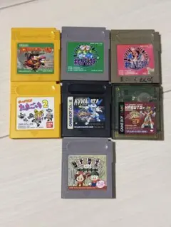 ゲームボーイ ソフト7本セット まとめ売り ポケモン 緑 赤 メダロット 他