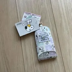 新品！スヌーピー リール付きキーケース