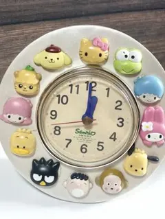 サンリオ キャラクター レリーフクロック 置時計 1999年 非売品 - メルカリ