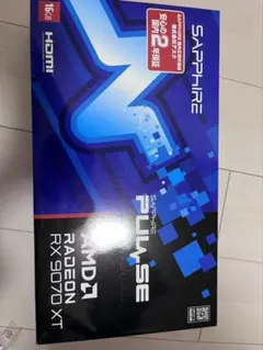 SAPPHIRE PULSE AMD Radeon RX 9070 XTのサムネイル