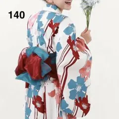 セパレート浴衣 140 子供 2way ワンピース 浴衣ワンピース