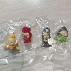 こびとづかん おすわりマスコット4 4個セット