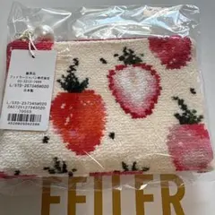 新品未開封　フェイラー　ストロベリードット　ティッシュポーチ