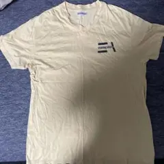 EMPORIO ARMANI Tシャツ アイボリーVネック
