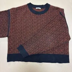 niko and ... Mサイズ 長袖ニット オレンジ系