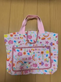 レッスンバッグ　サブバッグ　うさハナ