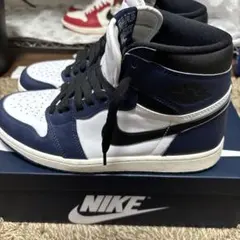 NIKE Air Jordan 1 ネイビー/ホワイト