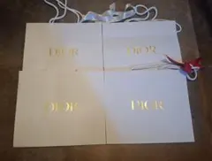DIOR　ディオール　ショッパー　4枚セット