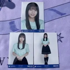 乃木坂46 海邉朱莉 生写真 5thアルバムメモリアルライブ Tシャツ コンプ