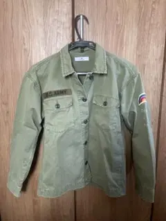 アーバンリサーチ U.S. ARMY ミリタリージャケット オリーブグリーン