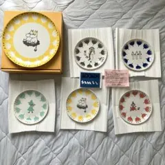 トーベヤンソン展 スナフキン ミムラ姉さん 皿 2枚セット 新品未使用