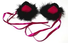 猫耳ヘアピン２個セット　ハロウィン　アクセサリー　プラザ銀座店で購入未使用品