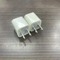 アダプタ　2個セット　ホワイト