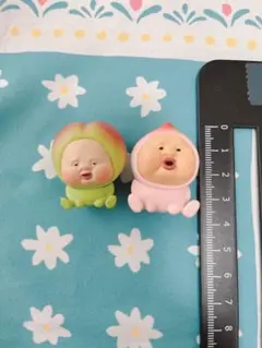 こびとづかん おすわりマスコット カクレモモジリ　スモモノウチ セット