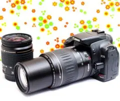 キャノン Canon kiss x3☆ダブルレンズ☆スマホに転送☆24H以内発送