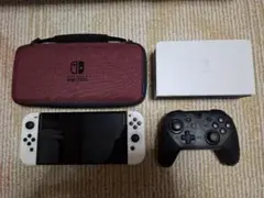 Nintendo Switch 有機ELモデル ホワイト 本体 プロコン付属