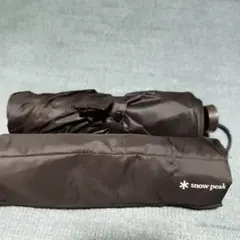 【未使用】snow peak 折り畳み傘　8本骨　軽量