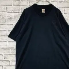 USA製90sヴィンテージTシャツ！シングルステッチ　ブラック半袖古着XL 23