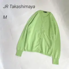 JR Takashimaya カシミヤニットカーディガン　長袖　高島屋