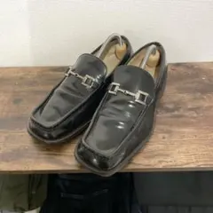 GUCCI スクエアローファー ブラックのサムネイル