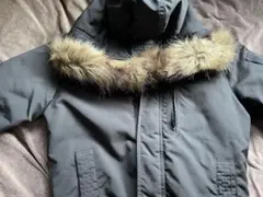 ノ*ム様 ホリスター ファー付きフード ブラック ダウンジャケット